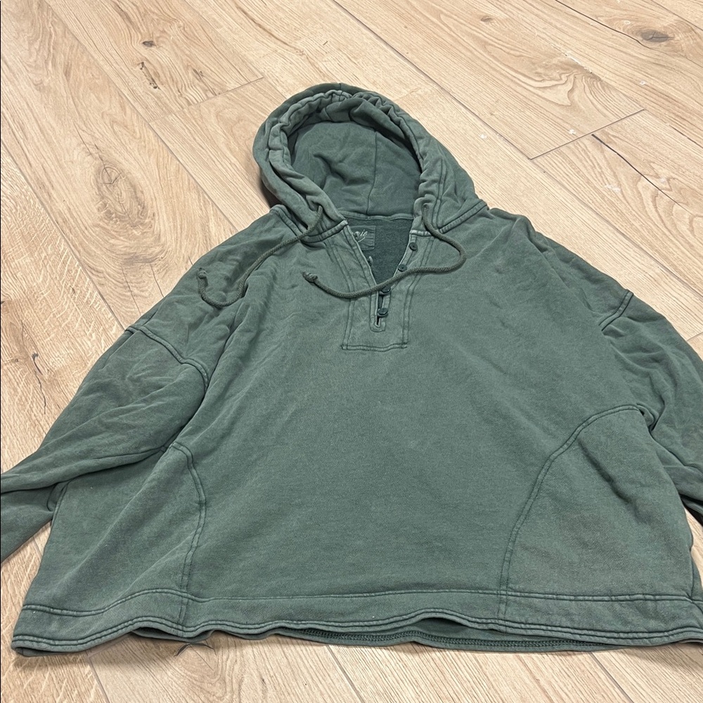 Aerie Green Women's Hoodie